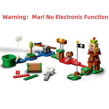 Super Bros. Game Series MOC Scan Code Building Blocks Adventures