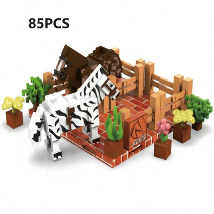 My 3D World Magnetic Building Blocks, Zoo Series Children's DIY Magnetic