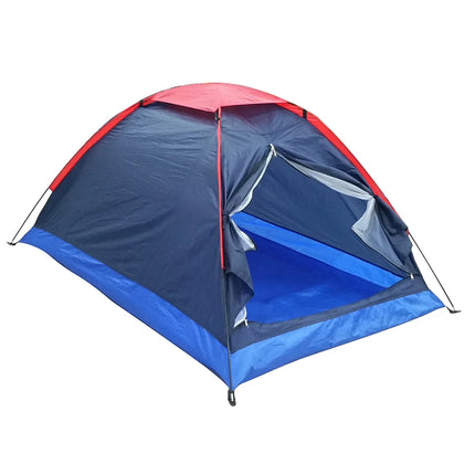 2 People Outdoor Travel Camping Single Layer Tent with Bag for Outdoor Camping