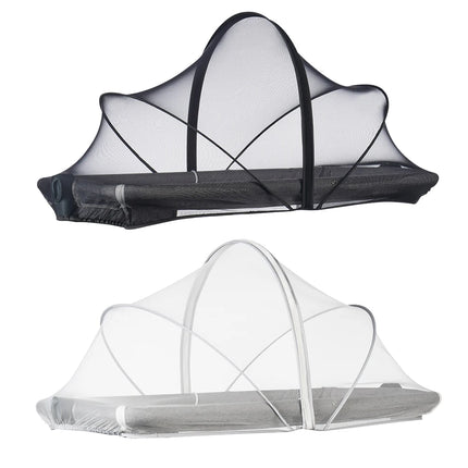 Foldable Mosquito Net Breathable Folding Crib Cover Bassinet Mosquito Net Cover for Travel Crib/Playpen