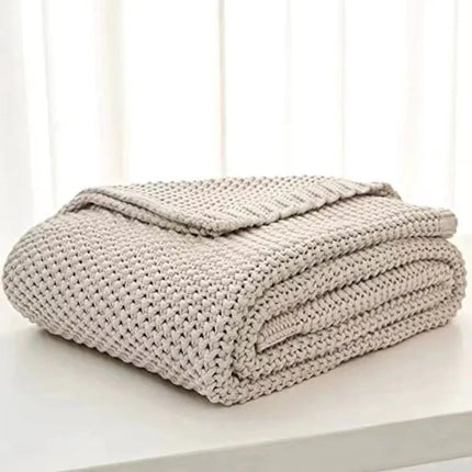 Fashionable Fringed Knitted Blanket, Office Air Conditioner