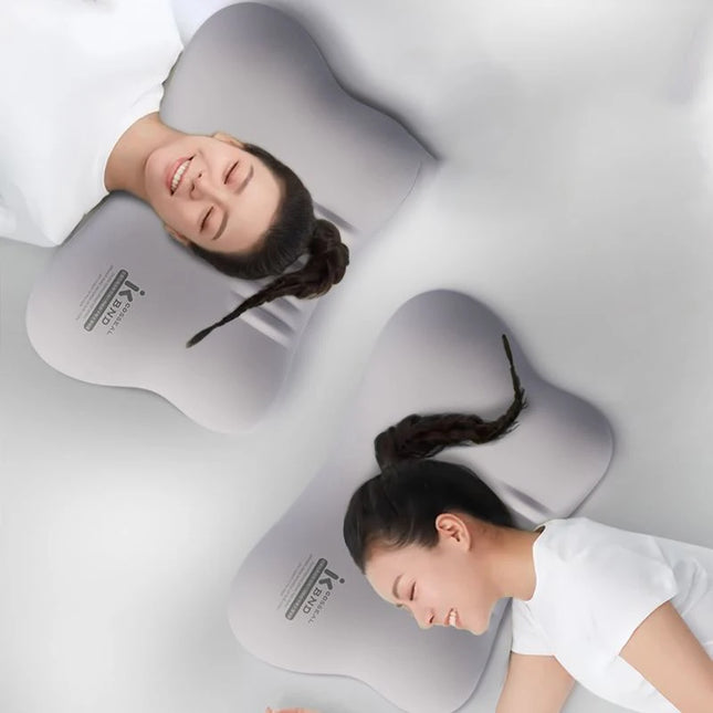 Ergonomic Memory Foam Pillow for All Sleep Positions, Multi-Zone Support, Zero Pressure, Deep Sleep, Neck Pain Relief