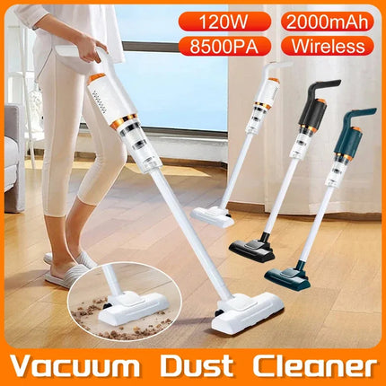 Vacuum Cleaner Portable Wireless Vacuum Cleaner Car Use 120W Large Suction USB Rechargeable