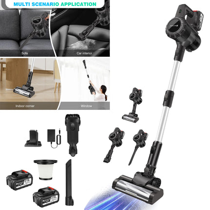 Vacuum Cleaner,3 In 1 Wireles Handheld Vacuum Cleaner 130000RPM Brushless for Carpets