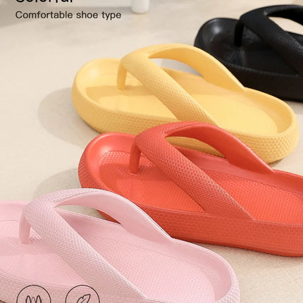 Flip Flop Men Women Platform Flip Flop 2024 Summer Bathroom Slippers Outdoor Beach Shoes Light Sandals Slides Women Shoes