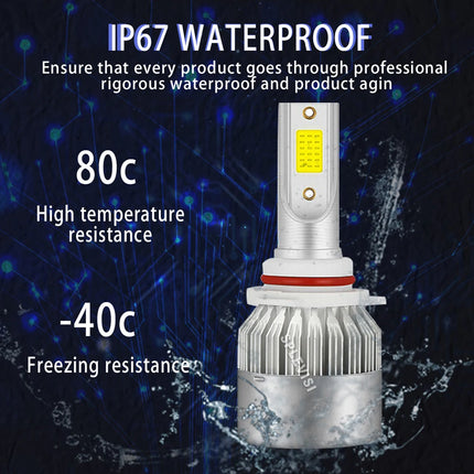 LED Headlight Low Beam Bulb 9006 HB4 White For Toyota Corolla 2001 2002 2003 2004 2005 2006 2007 2008 2009 2010 2011 2012 2013