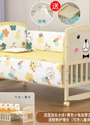 Child Bunk Bed Beds Twin Baby Rocking Chairs Handrail Baby Crib Children Bassinets Newborn Cama Infantil Things Comforters