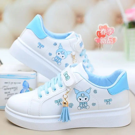 Sanrio hello kitty  spring autumn non-slip net shoes girl casual shoes