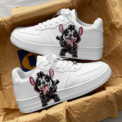 Stitch Shoes Men Women Design personality Casual Shoes Male Platform