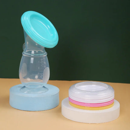 Sucker all silicone breast pump manual breast pump partner milking anti overflow breast milk collector automatic collection