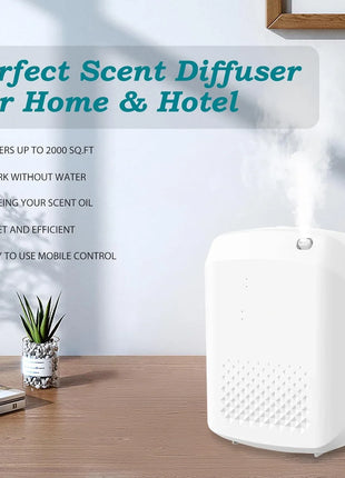 Fragrance Diffuser Aromatic Oil Diffuser Electric Home Air Freshener Machine Wall Hanging Essential Oil Diffuser For Hotel