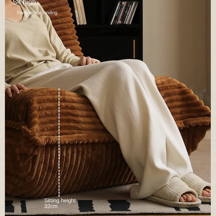 Lazy Person Sofa Can Lie And Sleep Caterpillar Sofa Balcony Tatami Net Red Bedroom Living Room Single Leisure Sofa