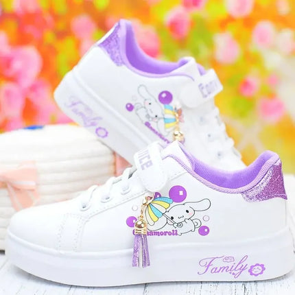 Sanrio hello kitty  spring autumn non-slip net shoes girl casual shoes
