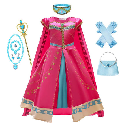 Arabian Dress for Kids Aladdin Cosplay Christmas Halloween Party