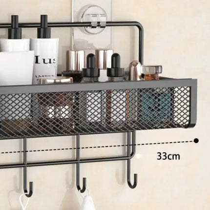 Portable Hanging Wall-mounted Storage Rack No-drilling Bathroom