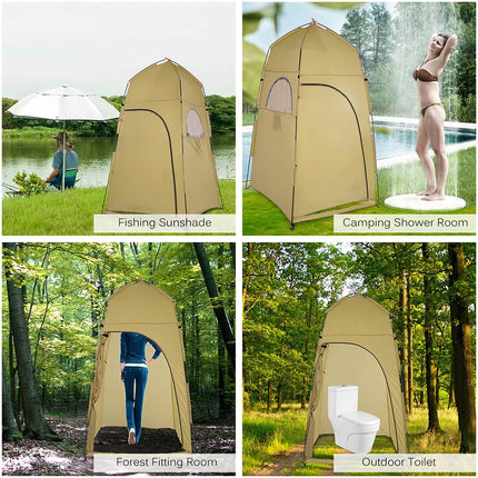 Portable Outdoor Shower Bath Changing Fitting Room Tent Shelter Camping Beach Privacy Toilet Photography Tent