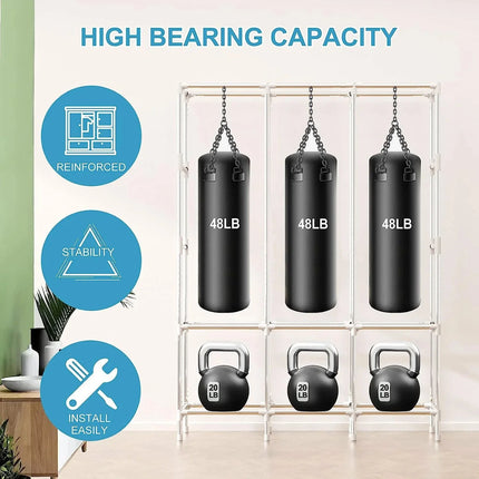 2025 New Upgraded Canvas Fabric Wardrobe Large Clothes Closet With Hanging Rail Shelving Clothes Storage Cupboard Gray