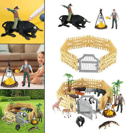Toy Entertainment Farm Simulation Farm Stage for Toddler Birthday Gifts