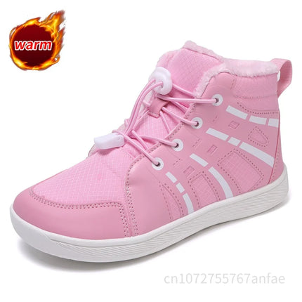 Boys Girls Snow Boots Waterproof Winter Shoes