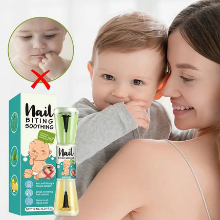 10ml Anti Nail Biting Polish Long-Lasting Non-toxic Stop Eating Fingernails baby bitter taste agent For Teens Newborns Kids