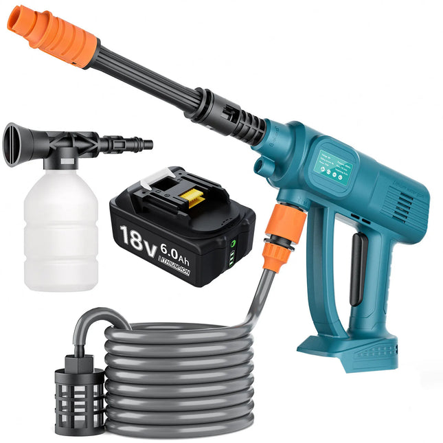 Cleaner Compatible with Makita 18V Battery, Portable Pressure Washer Lightweight Cordless Jet Wash Car Washer