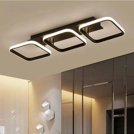 LED Ceiling Light Modern Round Square-shaped For Hallway Bedroom Checkroom Living Room Restaurant Staircase Lighting Luminaires