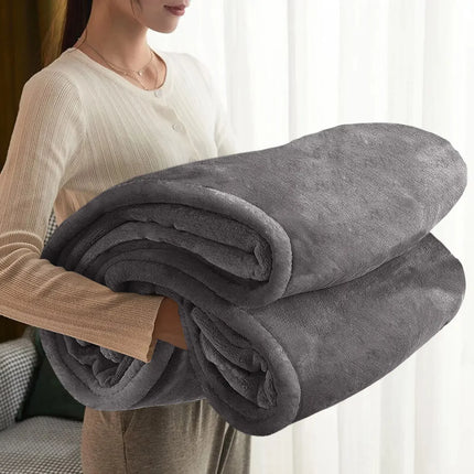 Soft Blanket for Fall Winter Spring All Season Thicken Warm Fuzzy Microplush Lightweight