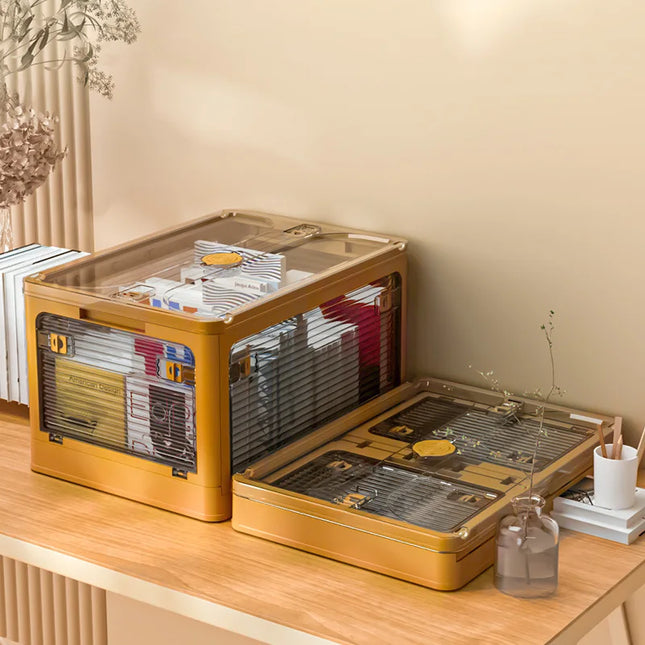 3Pcs Stackable Storage Box, Household Plastic Storage Box