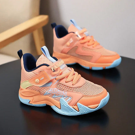 Kids Lightweight Breathable Sports Sneakers, Sizes 31-40 – Non-Slip Running Shoes for Boys & Girls