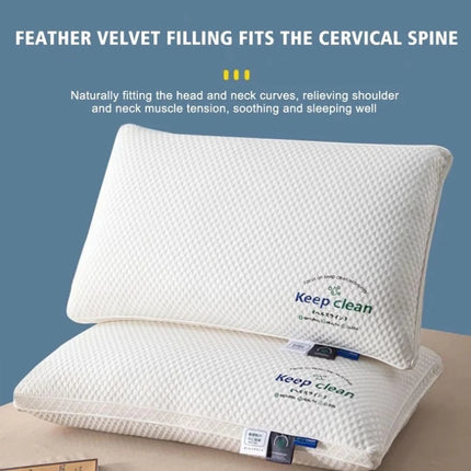 3D Cervical Neck Pillow with High Elasticity and Non Collapse Shape Memory Comfortable Sleeping Pillows Hotel Bedroom Bed Pillow
