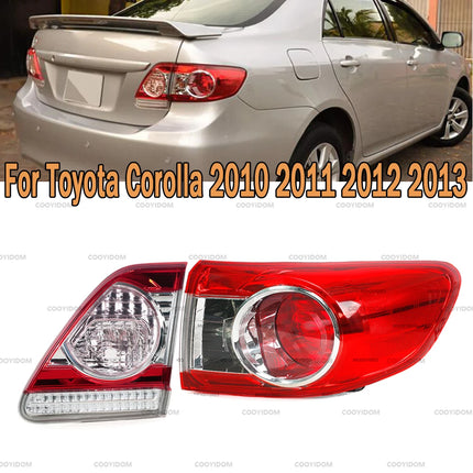 Car Rear Tail Light Tail Lamp Taillight Turn Signal Light Brake Light Tail Light Assembly For Toyota Corolla 2010 2011 2012 2013