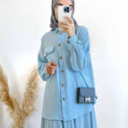 sky blue / XXL