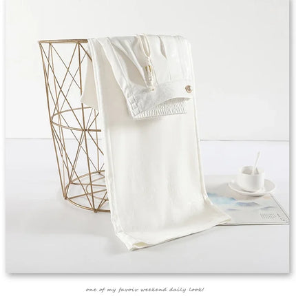 New Chinese Style Jacquard Wide Leg Satin Pants for Women Elegant Solid Office Lady Women's Casual Loose Pants Female