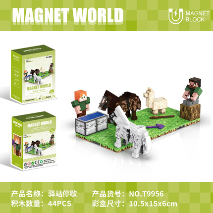 Magnetic Building Blocks with Multiple Shapes - Endless Building Possibilities for Kids to Explore