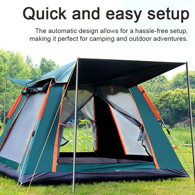 Outdoor Self-driving Travel Camping Tent Automatic Quick-opening Tent Portable Rainproof Sunshine-proof Tent Fishing Hiking Suns