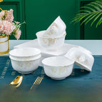 6-inch noodle bowl 6 pack [elegant socialite]]