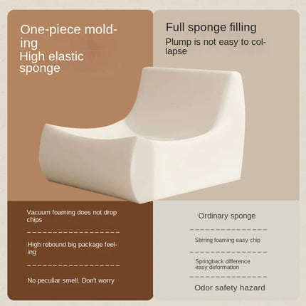 Lazy Person Sofa Can Lie And Sleep Caterpillar Sofa Balcony Tatami Net Red Bedroom Living Room Single Leisure Sofa