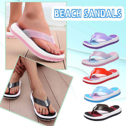 Women'S Flip Flops Thong Sandals Quick Dry Beach Slippers Shower Slides Walking Shoes Summer Sports Thick Bottomed Beach Slipper