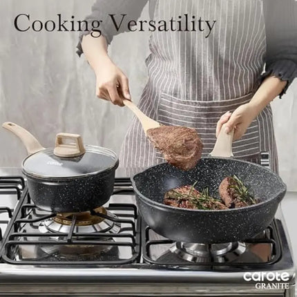 10-Inch Nonstick Deep Frying Pan