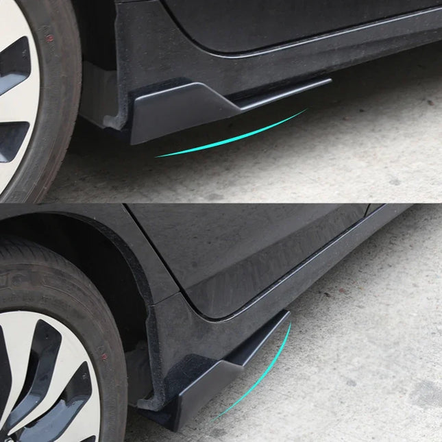 Universal Car Rear Bumper Strip Lip Spoiler Diffuser Splitter Scratch Protector 48CM Length For Audi BMW HONDA