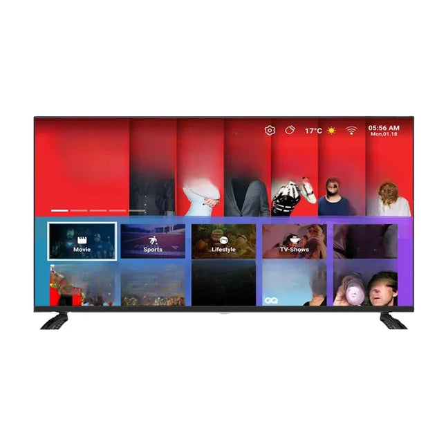 Factory smart tv 35 45 46 50 55 60 65 75 85 100inch television remote control smart tv 4k ultra hd tv