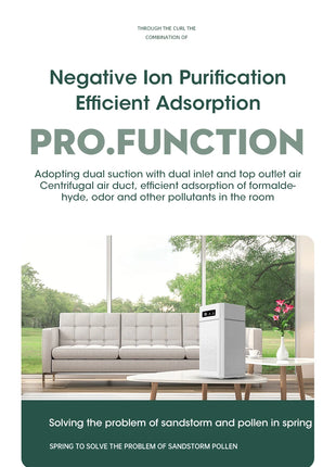 Air Purifier Smoke Odor Negative Ion Generator Protable Air Cleaner Household USB Free Shipping HEPA Replaceable Filter Choosen