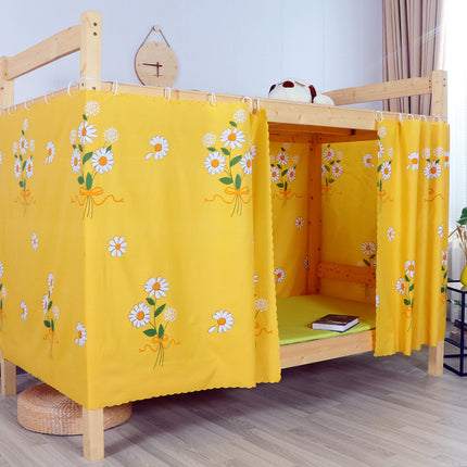 Bed Curtain Students Bunk Up and Down Canopy Bed Curtain Protect Privacy Partition Curtain Mosquito Net Home Decor