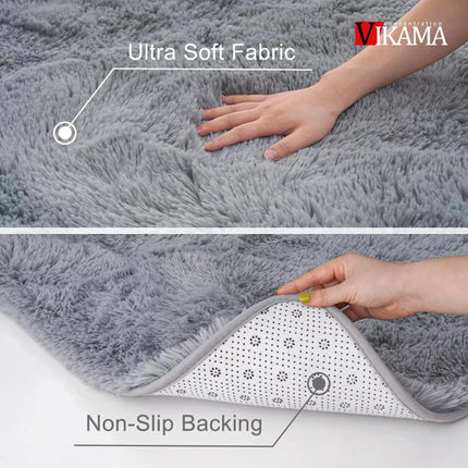Large Carpet for Living Room Decor Rugs Fluffy Thick Plush Carpet For Bedroom Large Area Rug Crawling Mat