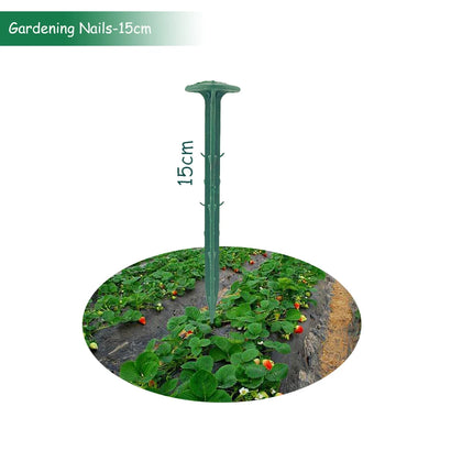 11/15/20/30cm Garden Landscaping Stakes Lawn Pins Pegs Garden Border Plastic