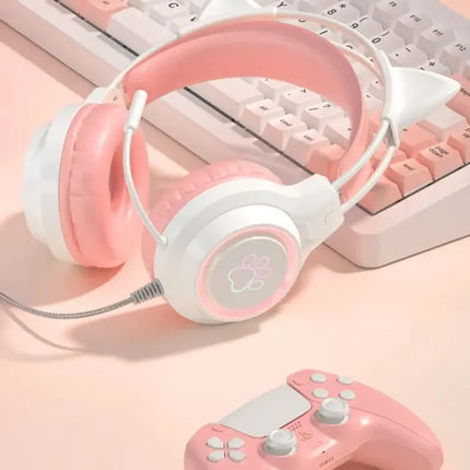 SY-G35 Wired Over-Ear Gaming Headphones Noise Reduction Portable Waterproof