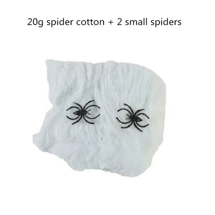 Spider Decoration Giant Halloween Spiders Web Party Prop Haunted Outdoor Chamber