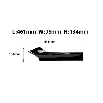 For BMW 2 Series F22 F23 M235i M240i 220i 228i 230i M Sport 2014-2022 MP Style Front Bumper Side Lip Cover Air Vent Spoiler Trim