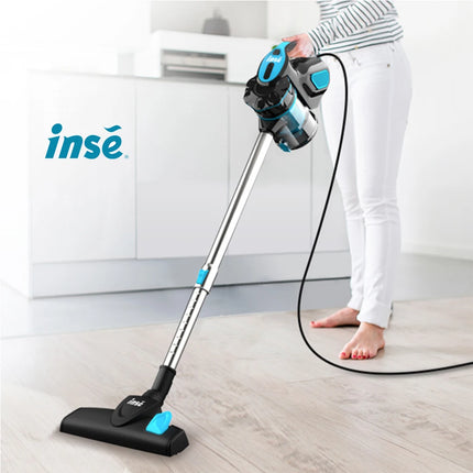 Vacuum Cleaner Corded INSE I5 18Kpa Powerful Suction 600W Motor Stick Handheld Vaccum Cleaner
