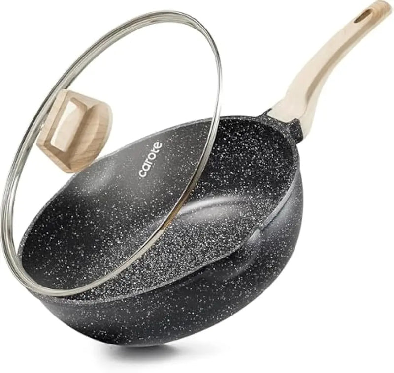 10-Inch Nonstick Deep Frying Pan